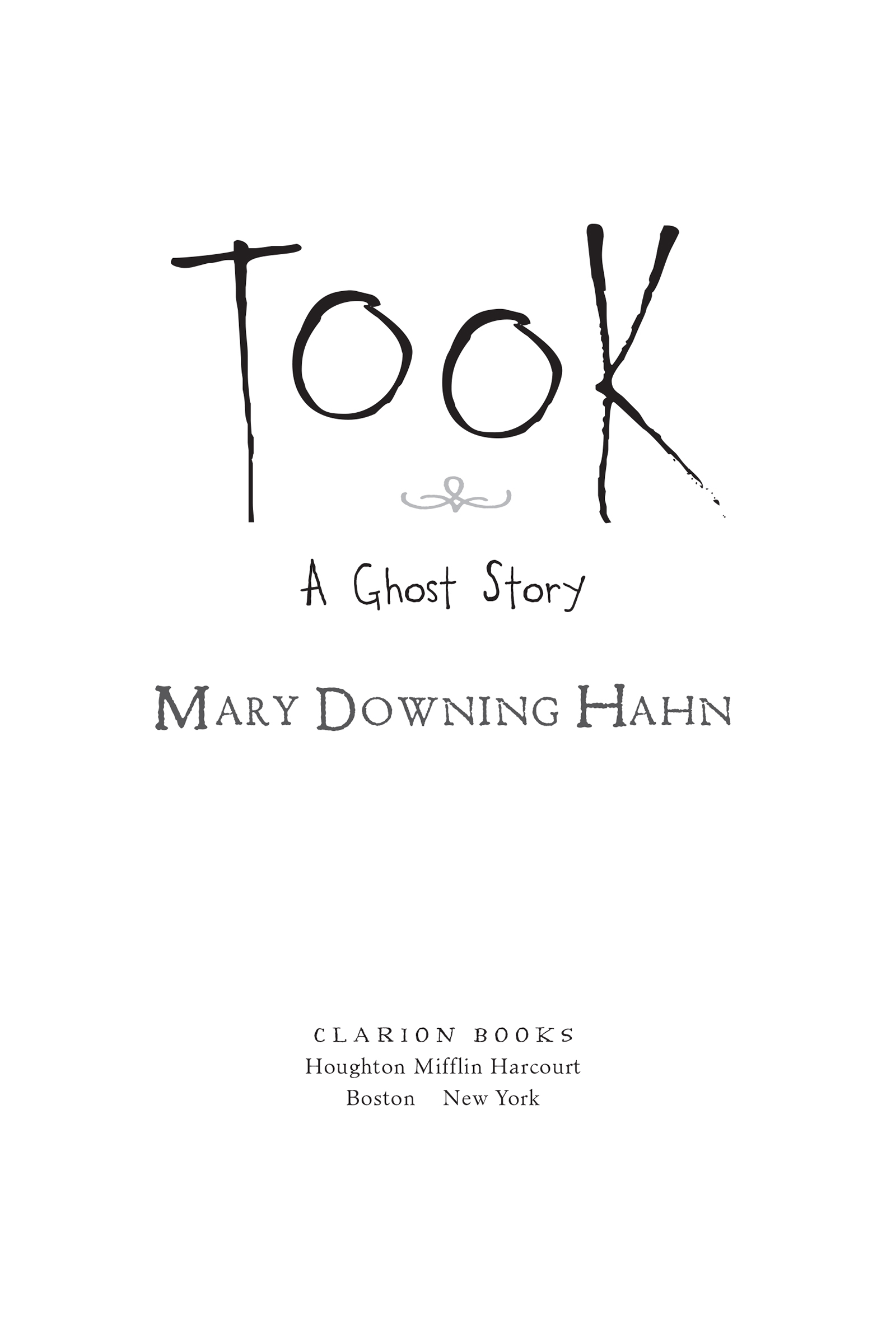 TOOK: A Ghost Story